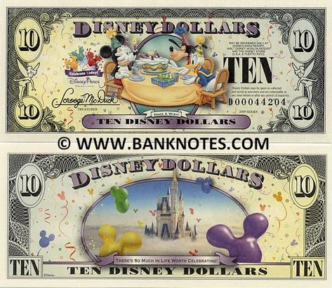 Disney Dollars, Disney Movie Night Menu, Disney Money, Disney Movie Night, Disney Time, Minnie Mouse Pictures, Disney Printables, Disney Attractions, Cute Envelopes