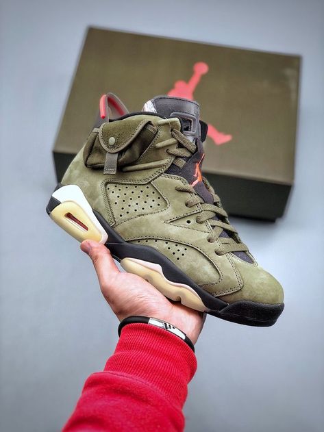 Travis Scott x Air Jordan 6 "Cactus Jack" CN1084-200 #Air Jordan #AJ6 #Travis Scott #SACAI #KAWS Jordan 6 Cactus Jack, Travis Scott 6, Jordan 6 Travis Scott, Jordan Travis Scott, Air Dior, Perfect Sneakers, Cactus Jack, Air Jordan 6, Jordan 6