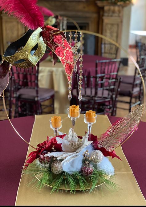 Christmas Masquerade Ball, Christmas Masquerade Party Decorations, Masquerade Party Favors Ideas, Masquerade Centerpiece Ideas, Masquerade Christmas Party, Masquerade Holiday Party, Masquerade Party Favors, Masquerade Ball Decorations, Christmas Masquerade Party