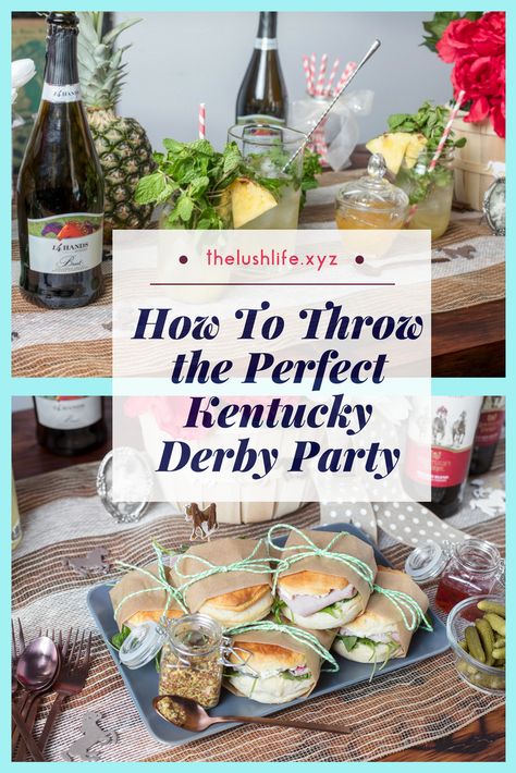 Run For The Roses Party, Derby Snacks, Horse Racing Party Decorations, Kentucky Derby Party Favors, Playlist To Make, Kentucky Derby Birthday, Kentucky Derby Recipes, Kentucky Derby Food, Derby Day Party