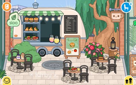 Please like Shop Ideas Toca Boca, Slomo Supermarket Ideas Toca Boca, Slomo Supermarket Toca Boca, Toca Boca Local Shop, Toca Boca Local Shop Ideas, Neat Street Apartment Toca Boca, Toca Baca, Thumbnail Backgrounds, Toca Ideas