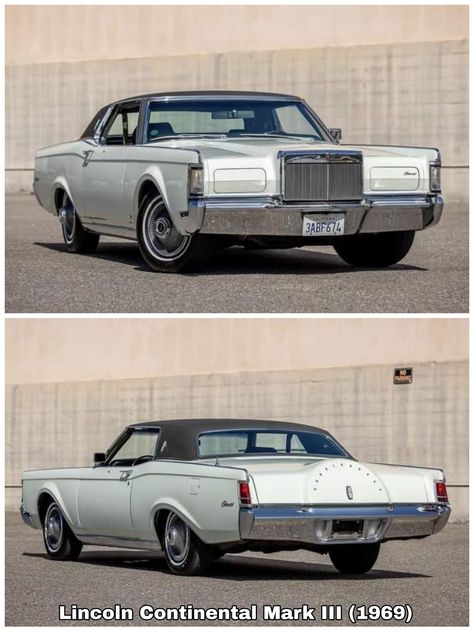 1969 Lincoln Continental, 1970s Cars, Classic Cars Chevy, Lincoln Motor Company, Lincoln Motor, American Auto, Lincoln Cars, American Classic Cars, Ford Classic Cars