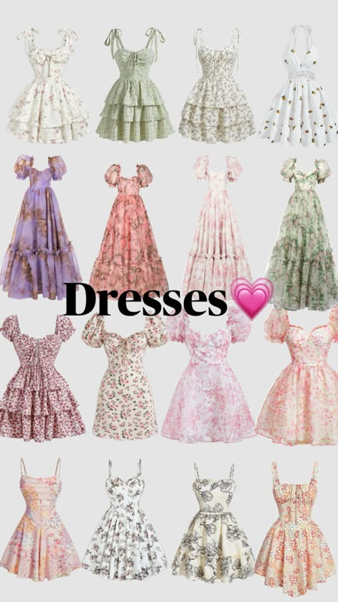 #sundresses #dresses Casual Sundress Outfit, Sun Dresses Aesthetic, Outfit Recipe, Sundress Aesthetic, Nursing Wallpaper, Sundress Outfit, Cute Dress Outfits, Sun Dresses, Shein Outfits