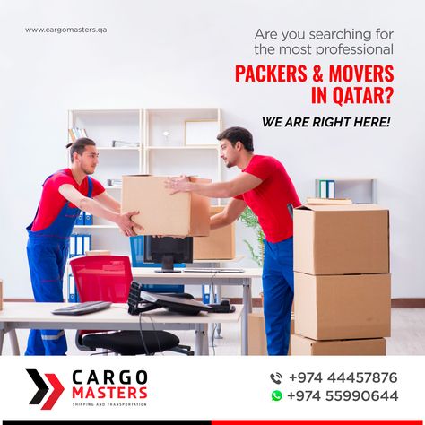 Professional Movers, Qatar Doha, Packers And Movers, Moving Services, Moving Company, Tracking System, Visiting Cards, Sharjah, Doha