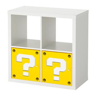 My Super Mario Boy: Make your own Mario Question Mark Block Shelf Super Mario Game Room, Mario Room Ideas Boys, Mario Themed Bedroom, Mario Bathroom, Mario Question Mark, Nintendo Room, Kallax Storage, Super Mario Room, Robot Room