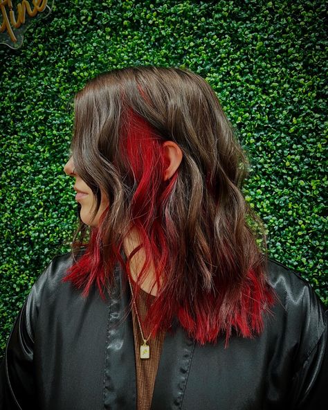 Hair Dye 2023, Halo Hair Colors, Long Hair Balayage, Apricot Hair, Red Hair With Bangs, Styling My Hair, Dyed Hair Ideas, Haircuts And Color, Short Red Hair