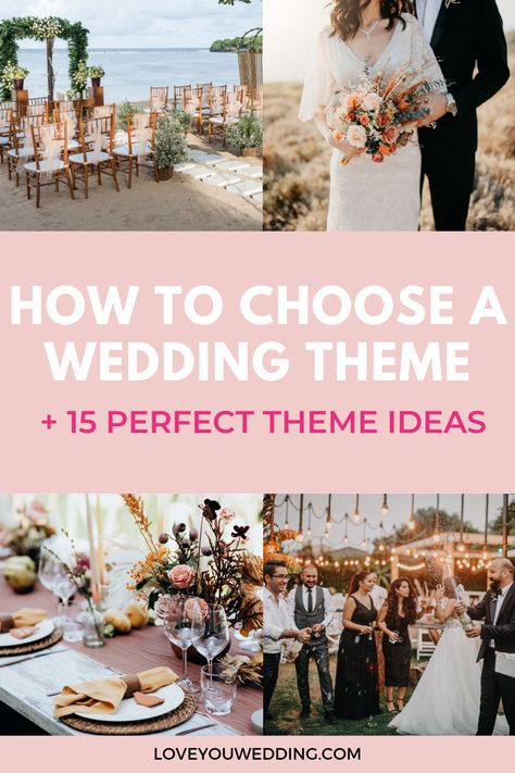 Wedding Elegant Classy Decoration, Wedding Theme 2024 Trends, How To Pick A Wedding Theme, Wedding Themes For 2024, 2024 Wedding Trends Summer, Wedding Theme Colors 2024, Types Of Wedding Themes Style, June Wedding Themes, Wedding Theme Ideas 2024