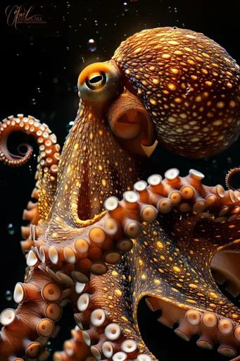 Octopus Underwater, Octopus Photography, Octopus Eyes, Octopus Photos, Sea Corals, Giant Pacific Octopus, National Geographic Photography, Black Octopus, Creature Marine