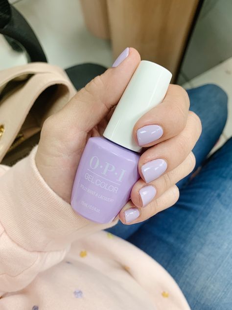 OPI Polly Wants a Lacquer Opi Gel Lavender Colors, Polly Want A Lacquer Opi Gel, Opi Gel Polish Colors Purple, Opi Lavender Nail Polish Gel, Lilac Opi Gel Polish, Opi Lilac Colors, Opi Pastel Colors, Opi Purple Gel Polish, Spring Gel Nail Colors 2024