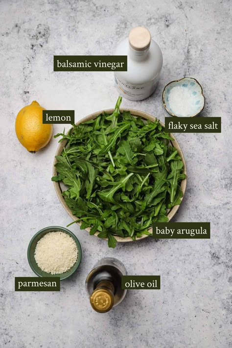 Best Arugula Salad, Parmesan Salad, Arugula Recipes, Arugula Salad Recipes, Shaved Parmesan, Winter Arc, Baby Arugula, Fall Foods, Arugula Salad