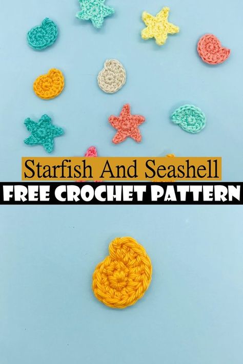 21 Crochet Seashell Patterns For Beginners 😍 Save This Pin, Then Visit Our Website crochet appliques, crochet appliques free pattern, crochet appliques for baby blankets, crochet appliques for boys, crochet appliques free, crochet appliques on clothes, crochet appliques flowers, crochet appliques for hats, crochet appliques for kids, crochet appliques christmas Ocean Applique, Sea Animal Crochet, Crochet Seashell, Crochet Shell Pattern, Crochet Ocean, Baby Blankets Crochet, Seashells Patterns, Beach Crochet, Blankets Crochet