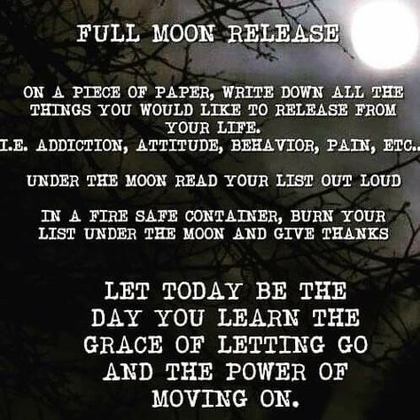 Full Moon Release, Full Moon Spells, Moon Spells, New Moon Rituals, Full Moon Ritual, Moon Witch, Witch Spell, Moon Cycles, Spells Witchcraft