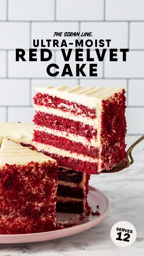 Best Red Velvet Cake, Red Velvet Cake Recipe, Velvet Cake Recipes, Impressive Desserts, Cake Mixture, Homemade Cake Recipes, Different Cakes, Cake Fillings, Cake Videos