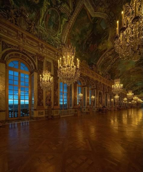 1600s Aesthetic, Ball Room Aesthetic, Ball Rooms, Castle Ballroom, Ballroom Aesthetic, Ball Room, Royal Core, Palace Interior, Castle Aesthetic