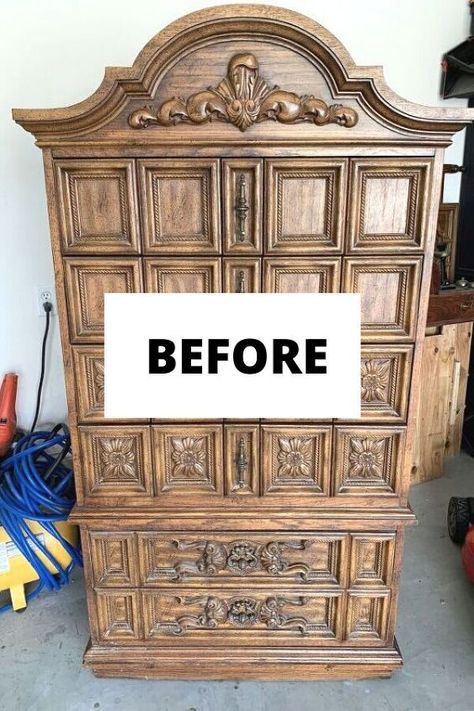 Renew Furniture Diy Ideas, Repurposed Armoire Ideas Diy Projects, Handmade Home Decor Ideas Crafts, Remade Furniture, Funky Diy, Fall Mailbox, Armoire Diy, Bar Stool Makeover, Chest Makeover