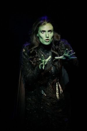 Idina Menzel Wicked, Elphaba Costume, The Witches Of Oz, Wicked Musical, Wicked Witch Of The West, Kristin Chenoweth, Theatre Geek, Idina Menzel, Defying Gravity