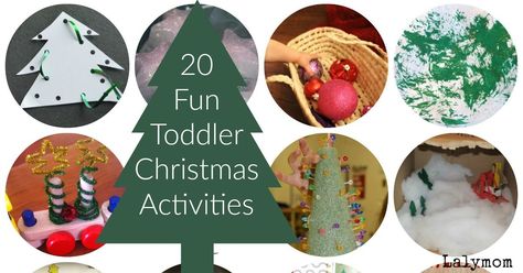 Christmas toddler activities Simple Toddler Activities, Activities For Christmas, Quiet Christmas, Christmas Activities For Toddlers, Fun Christmas Activities, Christmas Crafts For Toddlers, Christmas Arts And Crafts, Activities For Toddlers, Christmas Tree Crafts