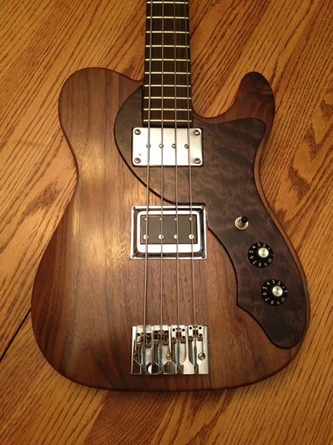 Tele Basses with Telecaster Guitar Shaped Bodies - Fender or not..... | Page 3 | TalkBass.com Telecaster Bass Guitar, Telecaster Bass, Custom Bass, Guitar Fretboard, Guitar Diy, Electric Guitar Design, Telecaster Guitar, Guitar Building, Bass Guitars