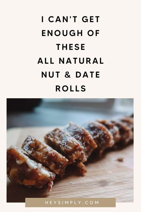 Nut & Date Rolls Date Rolls Recipe, Date Nut Roll Recipe, Date Nut Bars, Nut Roll Recipe, Date Rolls, Rolls Food, Sweet Appetizer, Oil Free Vegan Recipes, Date Cookies