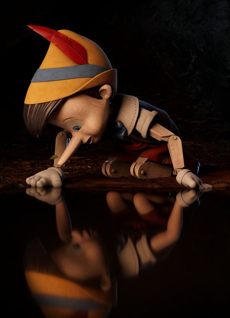 Pinocchio Disney, Disney Figurines, Classic Cartoon Characters, Into The Water, Dark Wallpaper Iphone, Pinocchio, Creative Drawing, Classic Cartoons, Classic Disney