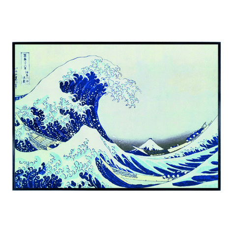 Stampa incorniciata falso d'autore, soggetto La grande onda di Katsushika Hokusai. Adatto per donare carattere all'ambiente. L'uso dell'alluminio come materiale principale e del telaio garantisce leggerezza e resistenza Monet Poster, Monte Fuji, Mont Fuji, Wave Poster, Japanese Waves, The Great Wave, Katsushika Hokusai, Great Wave Off Kanagawa, Artist Blog