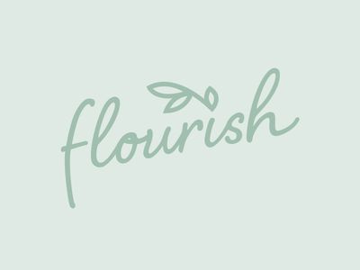 flourish logo (v2) / by brianna burton Flourish Tattoo, Doula Logo, Goal Setting Vision Board, Fast Logo, Doula Business, Bakery Branding, Cafe Logo, Online Logo, 2025 Vision