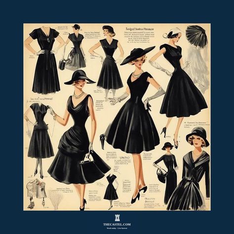 Welcome, fashionistas, to a journey through the enchanting world of the little black dress! 🌟 Did you know that Coco Chanel revolutionised fashion in the 1920s by declaring that every woman should own a simple, elegant black dress? 🎩💼 Since then, the LBD has become an icon of timeless style and sophistication, gracing silver screens and red carpets alike. 🎬💃 From Audrey Hepburn’s iconic look in “Breakfast at Tiffany’s” to Marilyn Monroe’s timeless allure, the LBD has captured hearts and... Coco Chanel 1920s Little Black Dress, Coco Chanel Little Black Dress, Breakfast At Tiffany's Outfits, Audrey Hepburn Black Dress, Chanel Style Outfits, Chanel Little Black Dress, 1920s Outfit, 1920s Fashion Women, Coco Chanel Fashion