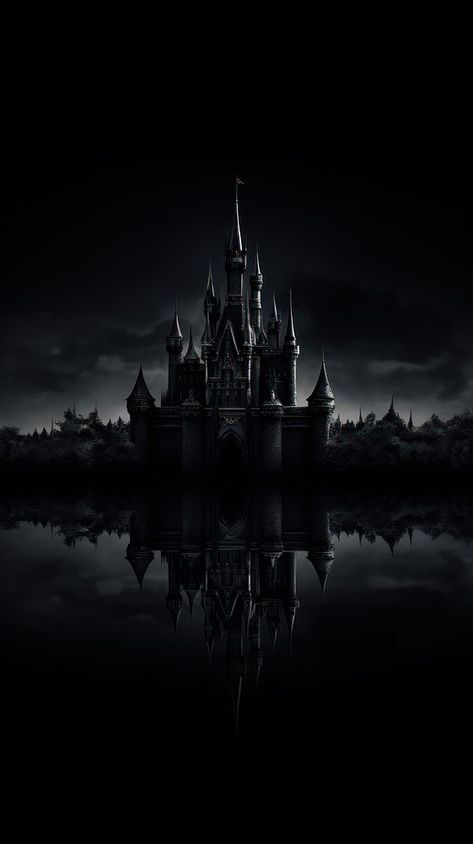 Castle architecture building night. AI generated Image by rawpixel. | premium image by rawpixel.com / Techi Dark Castle Background, Dark Castle Aesthetic, Dark Castles, Iphone Wallpaper Dark, Castle Night, Castle Architecture, Castle Background, Dark Black Wallpaper, Dark Castle