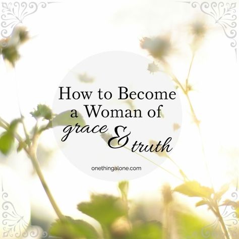 If you're wondering how to become a woman of grace and truth, you're not alone. Join me as we invite God to do this in our lives together. Grace And Truth, Praising God, Prayer Journaling, My Prayer, Saving Grace, First Thing In The Morning, You're Not Alone, Faith Prayer, Spiritual Development