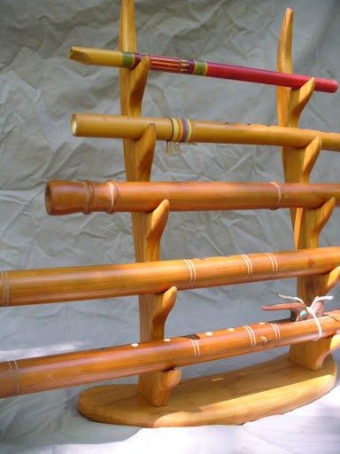 Flute Stand, Home Music Rooms, The Ozarks, Wood Works, Music Room, Flutes, Red Oak, Display Stand, Clothes Hanger