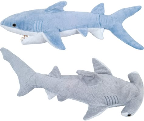 Shark Toys, Shark Stuffed Animal, Shark Toy, Stuff Animals, Shark Plush, Hammerhead Shark, Cute Shark, Cute Stuffed Animals, Marine Animals