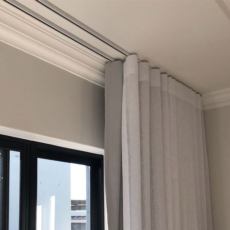 Minimal curtain solutions Minimal Curtains, For The Home, Curtains, Home Decor, Home Décor