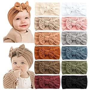 Newborn Baby Girls, Girl Headbands, Wrap Hair, Baby Turban, Baby Bow Headband, Bow Headband Hairstyles, Baby Hair Accessories