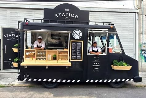 Foodtrucks Ideas, Coffee Food Truck, Food Truck Wedding, Food Vans, Mobile Coffee Shop, Coffee Trailer, Food Van, Mobile Food Trucks, Mobile Coffee