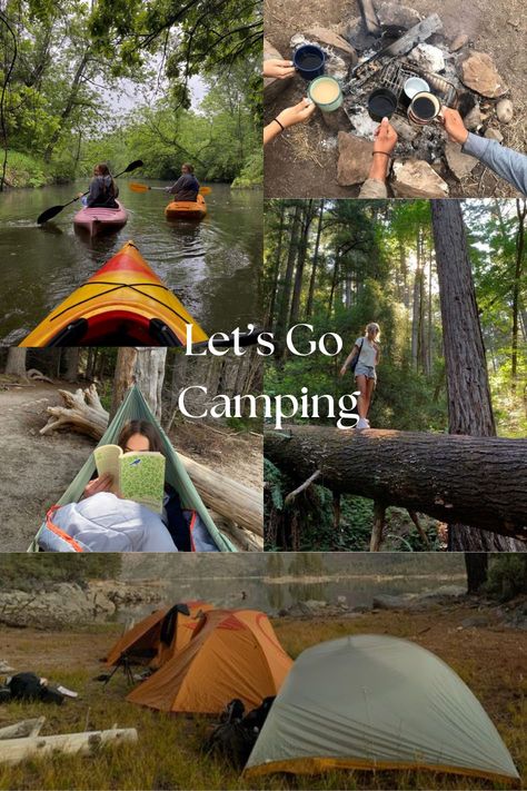 let's go camping, camping aesthetic, camping mood board, camping mood board aesthetic, outdoor camping mood board, mood boards aesthetic camping, mood boards camping Trekking Vision Board, Camping Astethic Pictures, Solo Camping Women, Camping Astethic, Trekking Aesthetic, Mood Boards Aesthetic, Mood Board Aesthetic, Aesthetic Camping, Board Mood