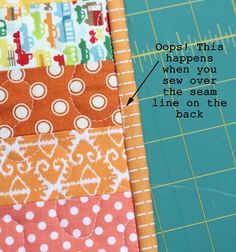 Sewing quilt binding on completely by machine on Cluck Cluck Sew. Great site. Love her style! Wheelchair Quilts, Binding Tips, Machine Binding A Quilt, Quilting Binding, Machine Binding, Quilt Binding Tutorial, Quilting Business, Cluck Cluck Sew, Quilt Layers