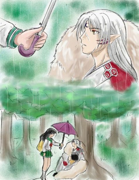 Sesshomaru X Kagome, Sesshomaru And Kagome, Amor Inuyasha, Ichigo Kurosaki Wallpaper, Inuyasha Funny, Inuyasha Love, Inuyasha And Sesshomaru, Inuyasha Fan Art, Kagome And Inuyasha