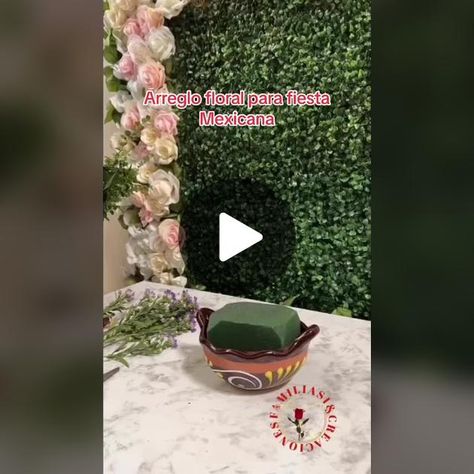 TikTok · FamiliaSi&Creaciones Mexican Bedroom Decor, Mexican Bedroom, Ios App, Floral Arrangements, Make Your Day, Twitter Card, Android Apps, Twitter Image, Bedroom Decor