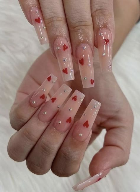 #birthdanails #butterflynails #valentinesnails #valentinesnailsdesign #minnesotanails #minnesotanailtech #nailfashion #nailfeature #nailpromote #nailblogger#nailsdid #glitternails #nailartwow #nailmaster #nicenails #nailsforqueens #nailsofinstagram#instanails #nailsonfleeks #creativenails #gelnaildesign #naturalnaildesign #heartnails #heartnailsdesign #cndshellac #cndnails #naturalnailsonlytime #selfish_london #gelnailart #handpainted Halloween Acrylic Nails, Gel Acrylic Nails, Nail Designs Valentines, Long Square Acrylic Nails, Bling Acrylic Nails, Short Acrylic Nails Designs, Pink Acrylic Nails, Square Acrylic Nails, Heart Nails