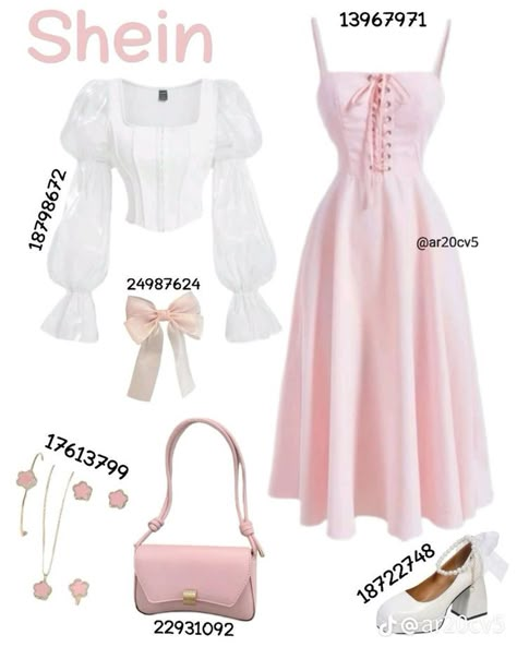 Outfit Ideas Coquette, Shein Codes, Outfit Coquette, Shein Finds, Shein Clothing, Girls Dress Outfits, Sweet Clothes, Cute Modest Outfits, Shein Outfits