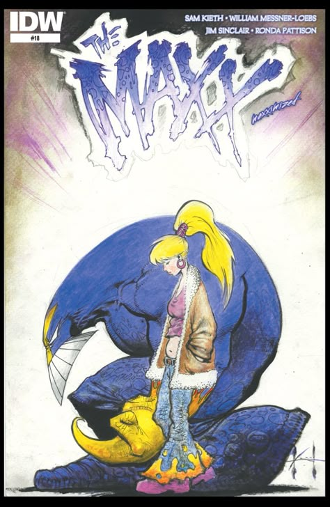 The Maxx: Maxximized #18 [IDW] | Cover art by Sam Kieth The Maxx Comic, Julie Winters, Movie Night Photography, Alternative Comics, The Maxx, Idw Comics, Arte Punk, In Your Face, A Cell