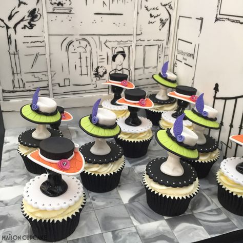 Hat Cupcakes by Paula Mahassani Hat Cupcakes, Cake Decorating Equipment, Cake International, Alexandra Palace, Melbourne Cup, The London, Palace, Cake Decorating, Melbourne