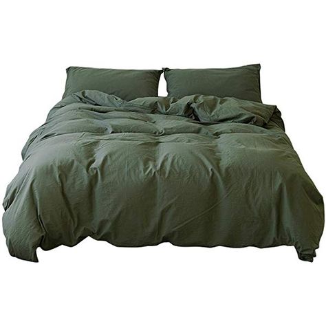 Beige Duvet, Queen Bed Quilts, Simple Bed Designs, Green Duvet Cover, Green Comforter, Green Duvet, Green Duvet Covers, Simple Bed, Green Bedding