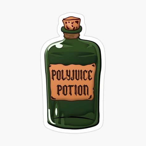 "Polyjuice Potion " Art Board Print for Sale by MarkMDesign | Redbubble Harry Potter Polyjuice Potion, Potion Art, Polyjuice Potion, Harry Potter Stickers, Stickers For Sale, Apothecary Jars, Wizarding World, Art Boards, Harry Potter