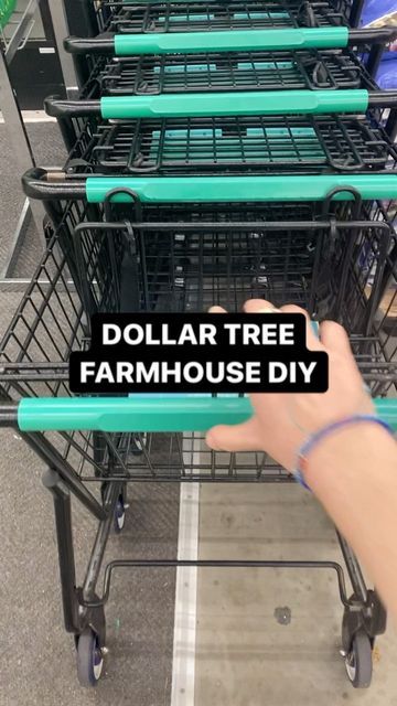 👩🏻‍🦰 Morgan | Crafts & DIYs on Instagram: "Let’s make a Dollar Tree farmhouse diy. All items used are from Dollar Tree. They also have pig galvanized metal signs to make a cute set 🐷 🐮 . . Like, Save & Follow for more 👉 @alifeincrafting . . #dollartree #dollartreediy #dollartreeaddicts #dollartreefarmhouse #farmhousediy #farmhousediydecor #diyfarmhouse #diyfarmhousedecor #diyreels #dollartreelove #dollartreecommunity #diydollartree" Dollar Tree Farmhouse Diy, Galvanized Sign, Signs To Make, Dollar Tree Farmhouse, Pig Crafts, Dollar Tree Hacks, Word Signs, Diy Basket, Diy Farmhouse Decor