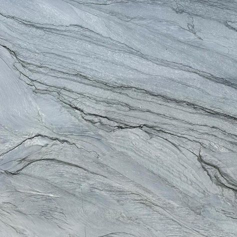 Brazilian hard natural quartzite. Grey and white with dark grey/black veining. Suitable for kitchen worktops. Belgian Blue, Kitchen Worktop, Marble Slab, Italian Marble, Blue Stone, Grey And White, Olive Green, Dark Grey, Google Search