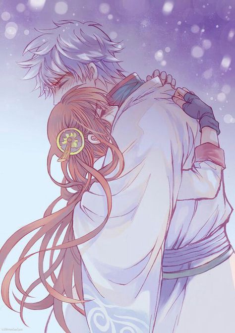 http://weheartit.com/entry/189890864 Kagura Gintama, Sakata Gintoki, Gin Tama, Romantic Manga, Found You, All Anime, Manga Comics, Cute Anime Couples, Anime Love