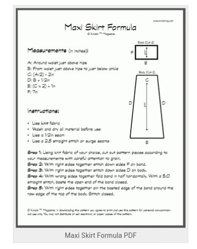 Maxi Skirt Pattern, Diy Skirt, Sewing Skirts, Pattern Drafting, A Skirt, Diy Vintage, Sewing Basics, Learn To Sew, Sewing Patterns Free