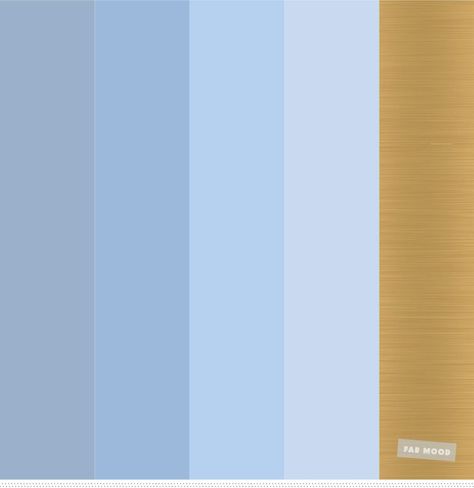 Light blue and gold color palette #color #colorpalette #colorscheme Blue White And Gold Color Palette, Dusty Blue And Gold Color Palette, Light Blue And Gold Office, French Blue Palette, Light Blue And Gold Color Palette, Baby Blue Color Scheme, Blue And Gold Color Palette, Xoxo Nails, Blue And Gold Color Scheme