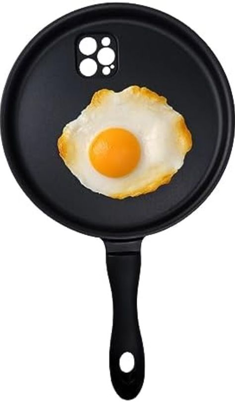 Funny Fried Cooking Egg Phone Case. Funny phone case, Ugly phone case for friend Creative Iphone Case, Funny Phone Cases, How To Cook Eggs, Cover For Iphone, Frying Pan, Frying, Silicon Case, Case For Iphone, Being Ugly